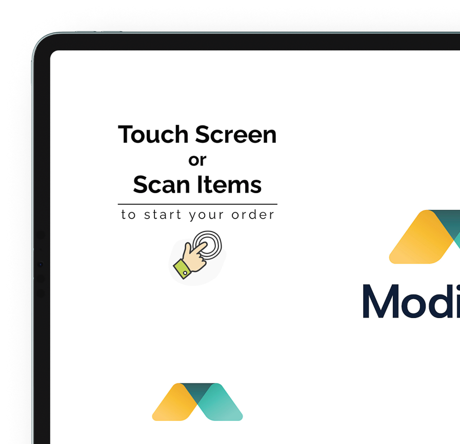 Modisoft Kiosk touchscreen