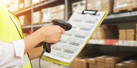 Scan Data for inventory management