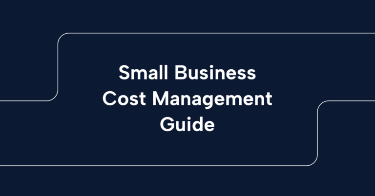 Small Business Cost Management Guide