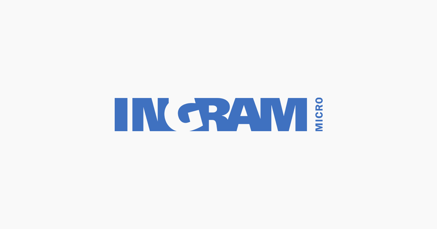 Ingram Micro logo displayed on a white background, representing technology distribution, IT solutions, and business technology partnership services.