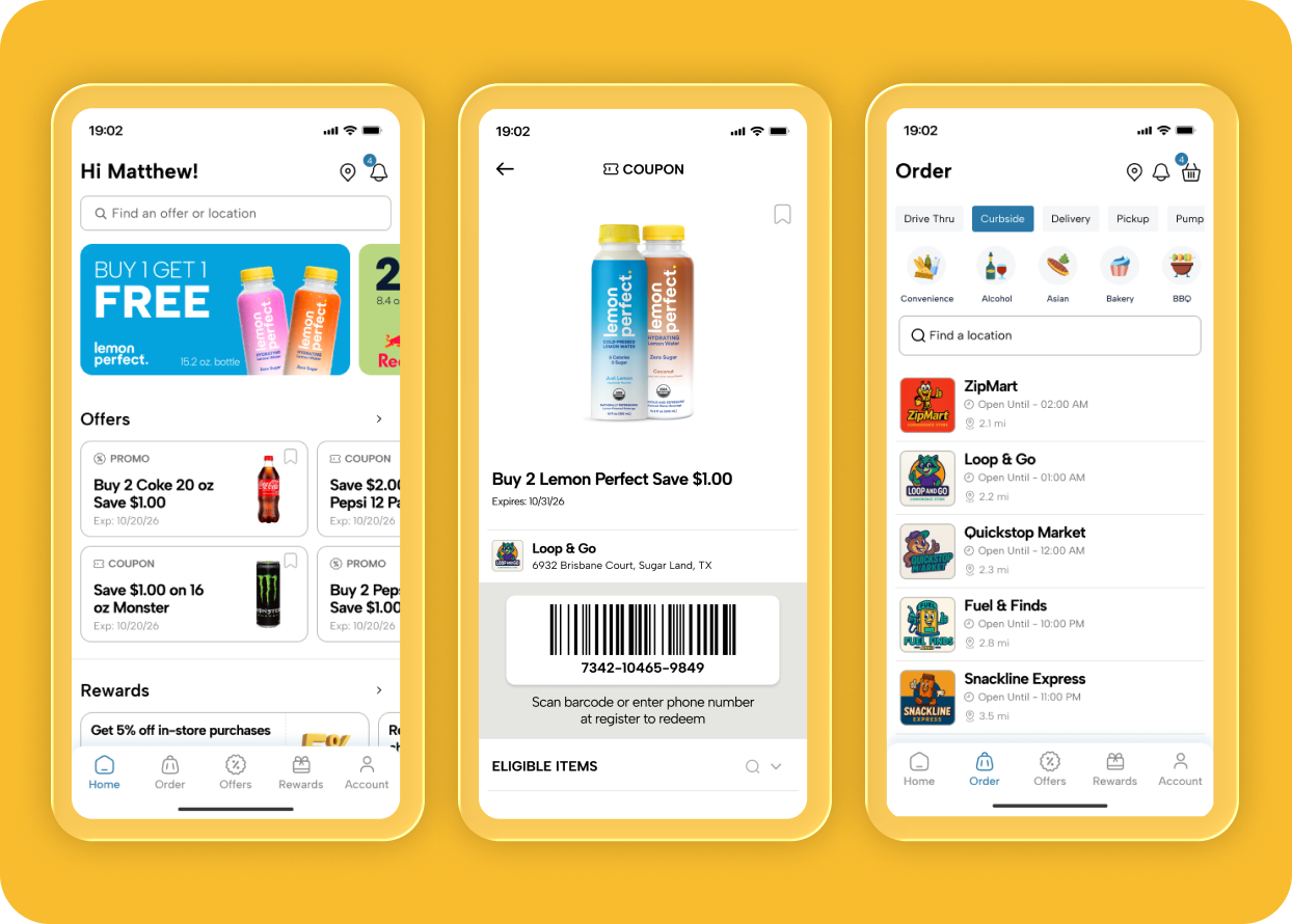 Cartzie Loyalty Mobile App